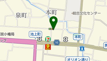 炭火三昧 ぐの地図画像