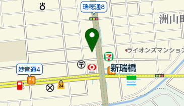 浜木綿 新瑞橋店の地図画像