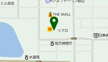 築地銀だこ THEMALL郡山店の地図画像