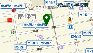 さっぽろぎょうざやさんの地図画像