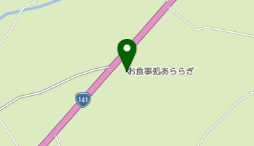 あららぎの地図画像