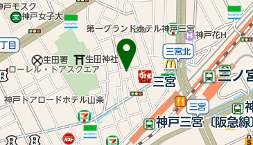 明石焼 司の地図画像