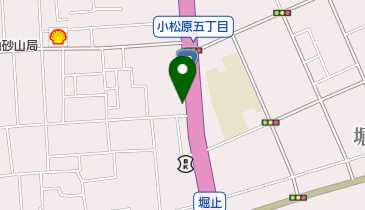 うなぎ炭雅の地図画像