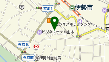 伊勢神泉 社員食堂の地図画像