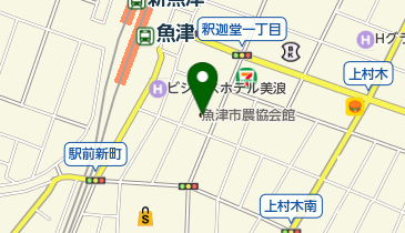 居酒屋 越中五色 ふうぶつしの地図画像