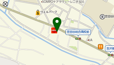 カマタ食堂の地図画像