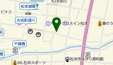 Pizza Verde Matsumotoの地図画像