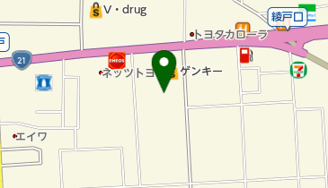 焼肉しょみんの地図画像