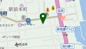 峰シティパブリックの地図画像