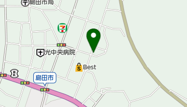 きなこCAFEの地図画像