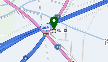 風月堂 本店の地図画像