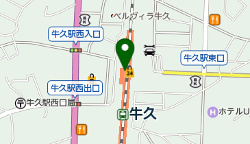 ハースブラウンの地図画像
