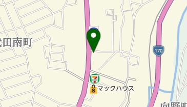 中国料理 鴛鴦の地図画像