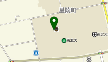 東北大学 星陵食堂の地図画像