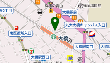 おきな堂の地図画像