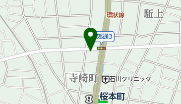 高田豆腐店の地図画像