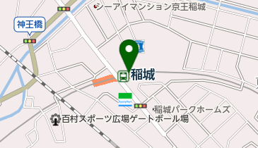 BAKERY&CAFE ルパ 稲城店の地図画像