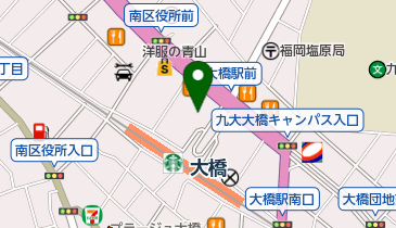 トランドール 大橋駅前店の地図画像