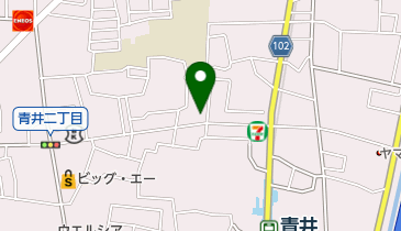 青井はなやの地図画像