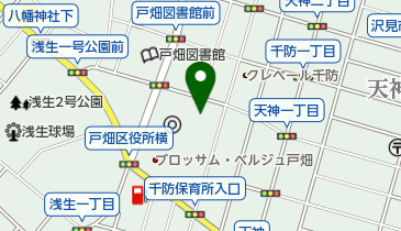 カフェ ラポール 戸畑店の地図画像