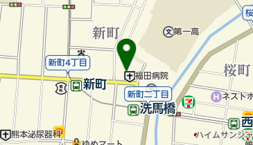 ナチュラルの地図画像