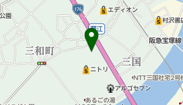神戸屋ブレッドラブ 豊中店の地図画像