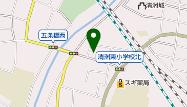 甘味処万丸清洲店の地図画像