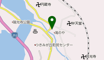 すずや食堂の地図画像