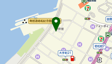 函館朝市 栄屋 よさこい食堂の地図画像