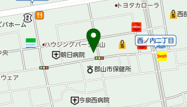 ふくしま軒の地図画像