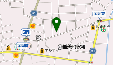 播磨水産 稲美国岡店の地図画像