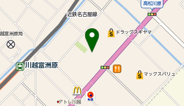快活CLUB 三重川越店の地図画像