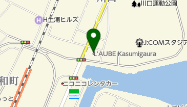 L’AUBE kasumigauraの地図画像