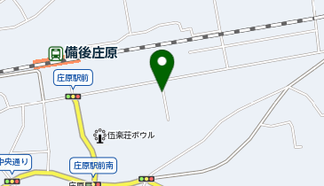 庄原スペインBARの地図画像