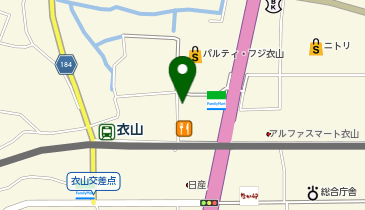 からあげやカリッジュ衣山店の地図画像