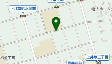 カフェ リーフレットの地図画像