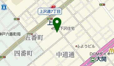 立ち呑み こはるの地図画像