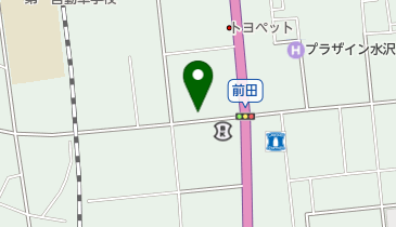 そば処 楽屋 WINS奥州店の地図画像