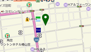 あんみつ茶やの地図画像