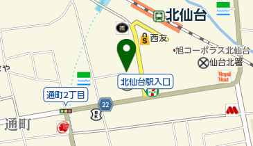 和酒バル 二喬/NIKYOの地図画像