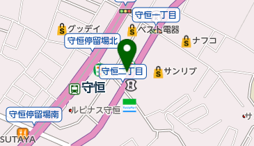 カフェパラソルの地図画像