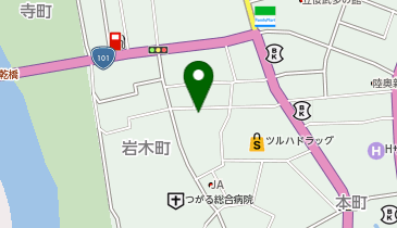 鮨屋ふくいの地図画像