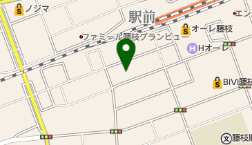 くずし懐石 はなせの地図画像