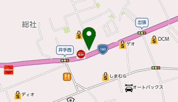 The Mingering Dinerの地図画像