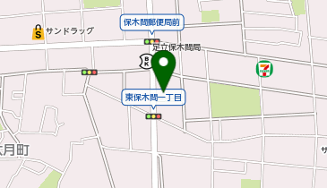 快活CLUB 足立保木間店の地図画像