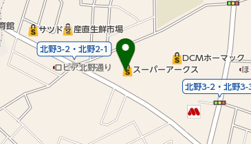 築地銀だこ ラルズ北野店の地図画像