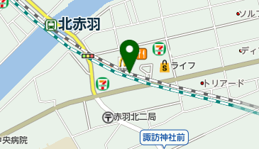 串八珍 北赤羽店の地図画像