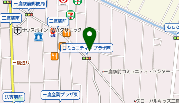 焼鳥バル GENTEN-ゲンテン- 三鷹駅南口の地図画像