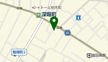 茶房かげさわの地図画像