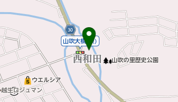 日本料理 山富貴の地図画像